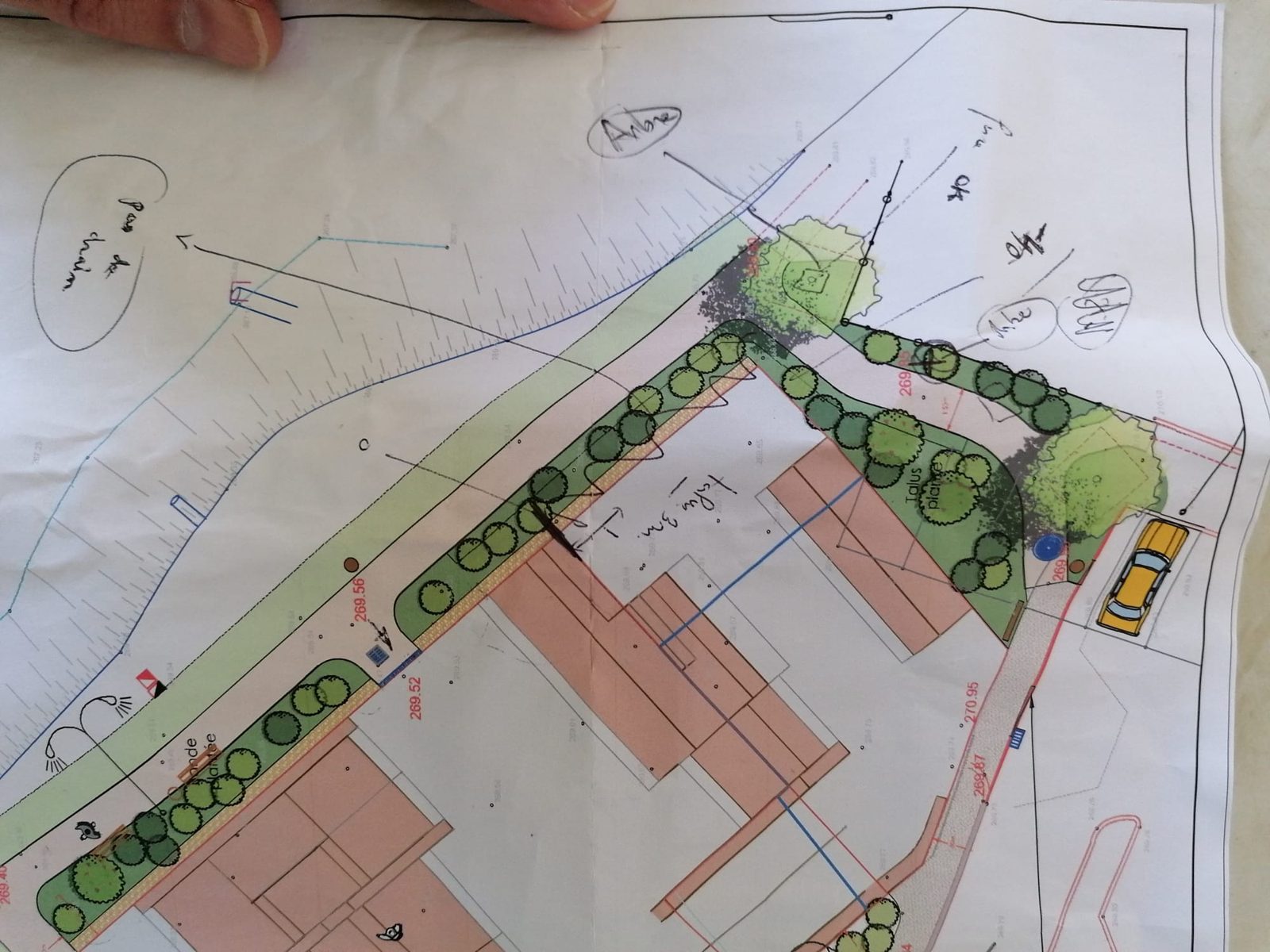 Plan de composition annot&eacute;