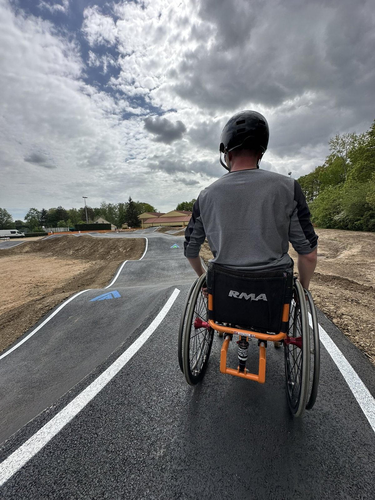 Piste inclusive de Bois d'Arcy