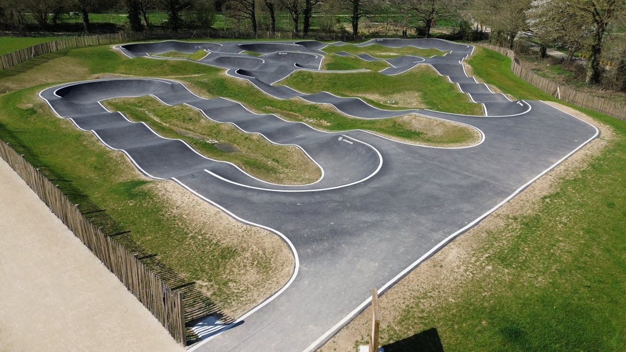 Pumptrack de Rennes Beauregard