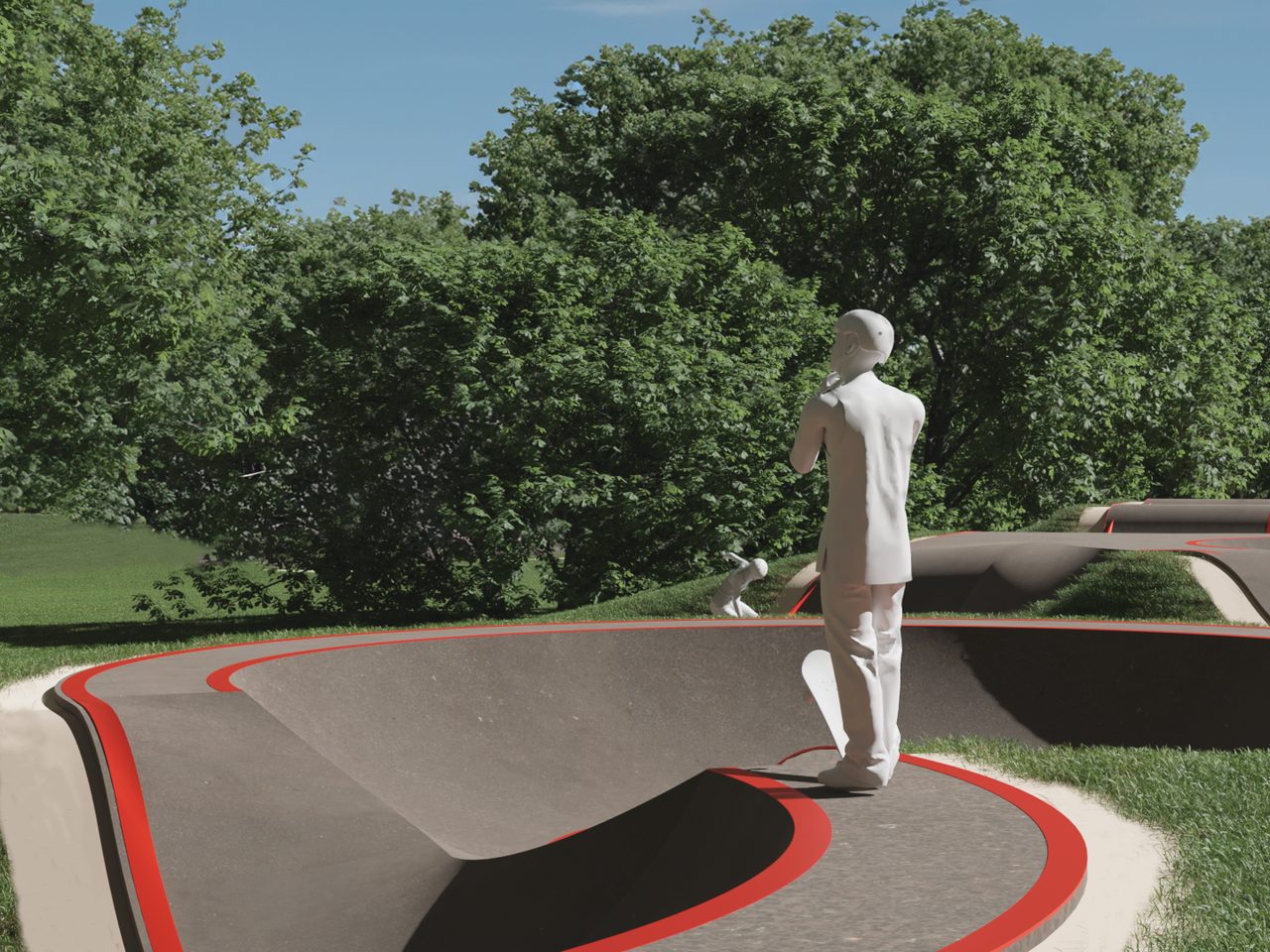 Pumptrack de Rennes Beauregard — vue 7