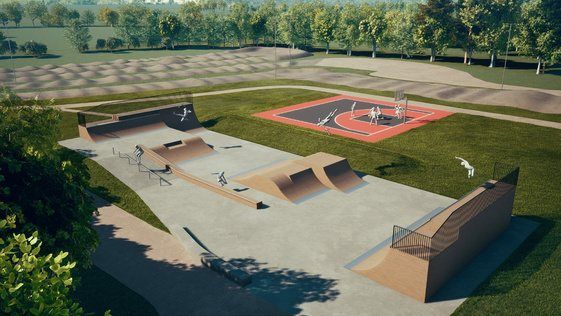 Skatepark d'Acigné — vue 3