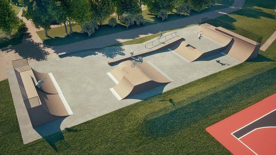 Skatepark d'Acigné — vue 4