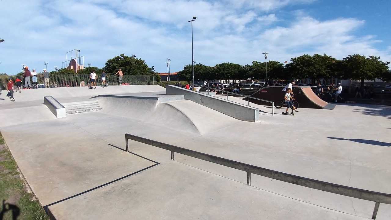 Skatepark hybride de Biscarrosse-Plage — vue 3