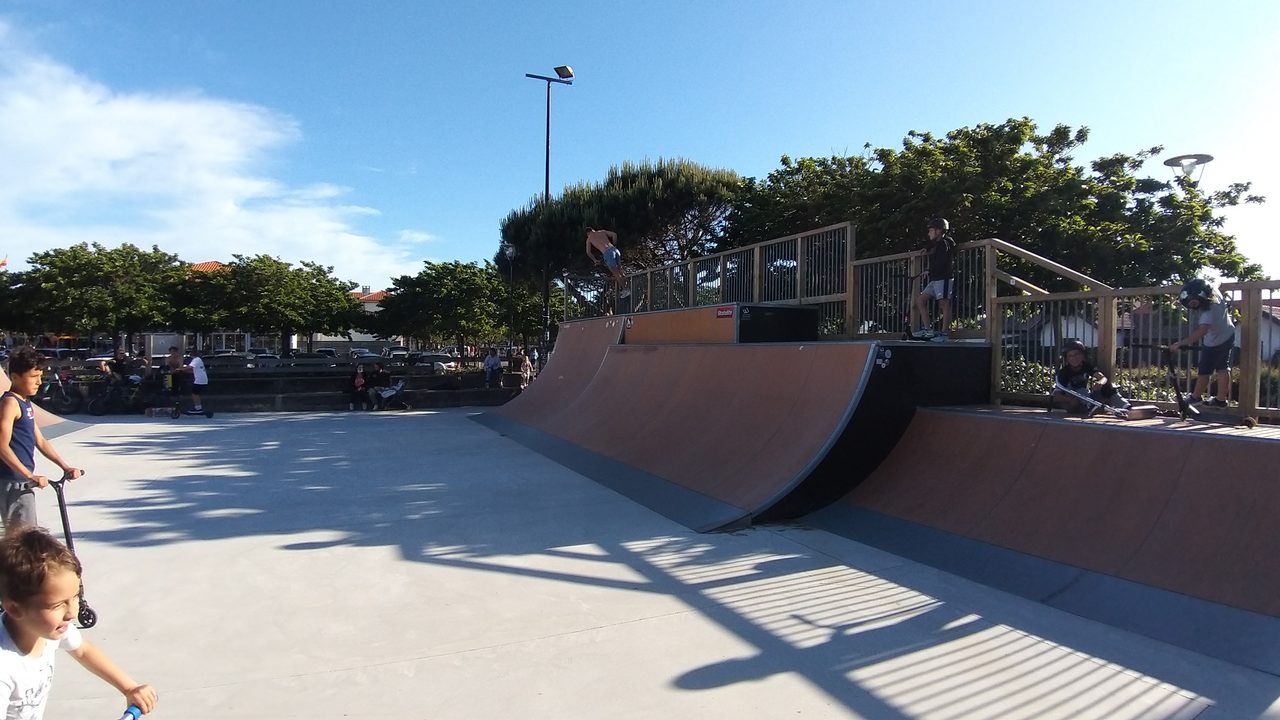 Skatepark hybride de Biscarrosse-Plage — vue 6