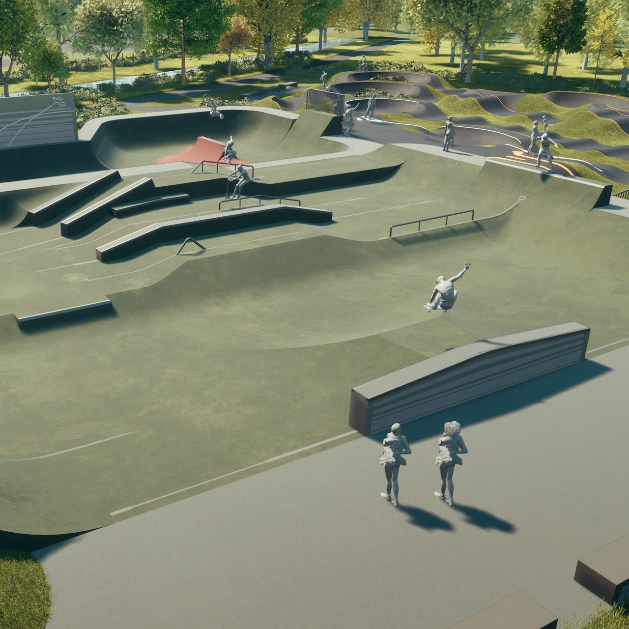 Complexe de glisse de Pontivy — vue 5