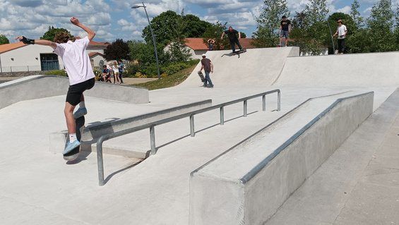 Skatepark d'Échiré — vue 2