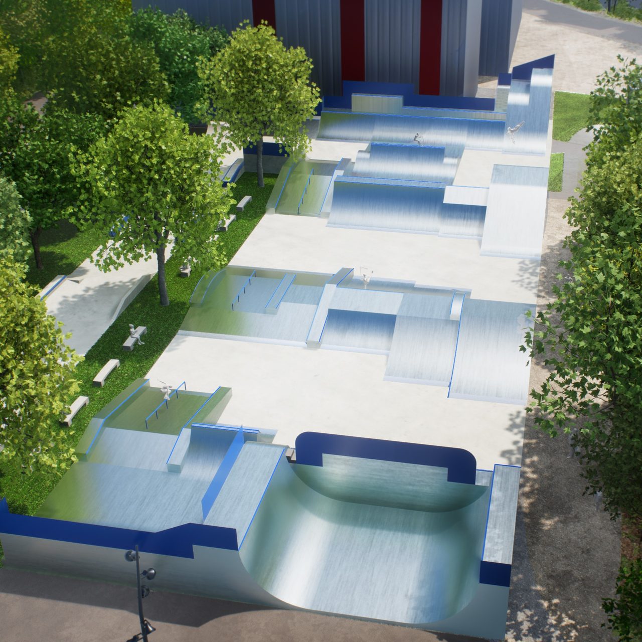 Skatepark international de Gap — vue 11