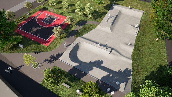 Skatepark d'Illkirch-Graffenstaden — vue 2