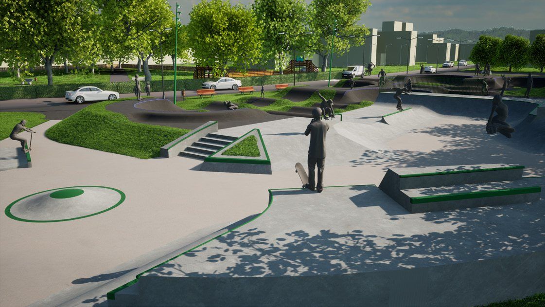 Complexe de glisse d'Isbergues — vue 3