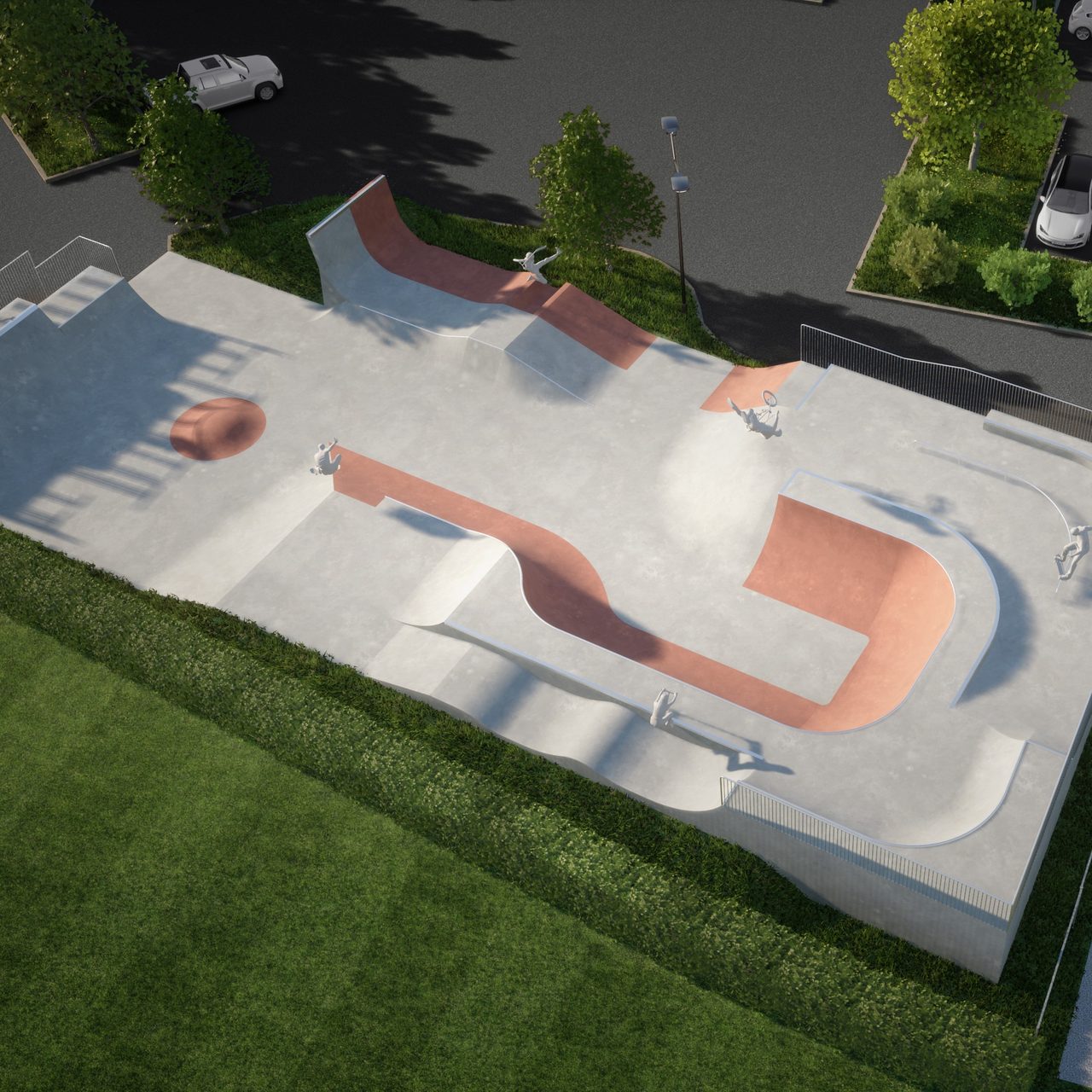 Skatepark de Mérignac — vue 2