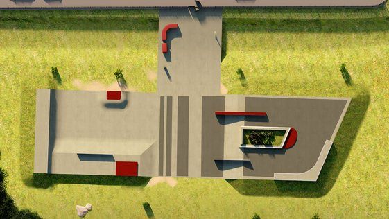 Skatepark de Moissy-Cramayel — vue 3