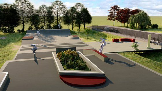 Skatepark de Moissy-Cramayel — vue 4
