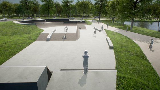 Skatepark de Talence — vue 3