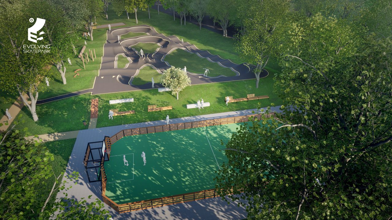 Pumptrack de Vergt — vue 5