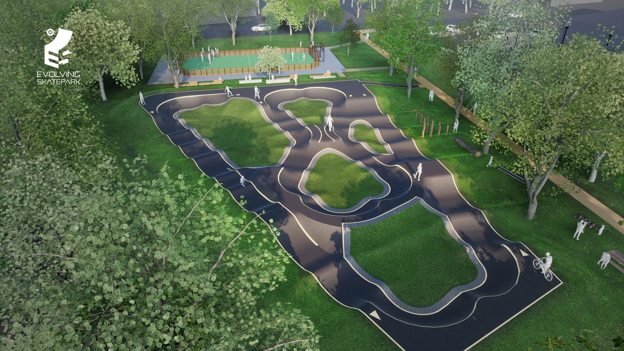 Pumptrack de Vergt — vue 4