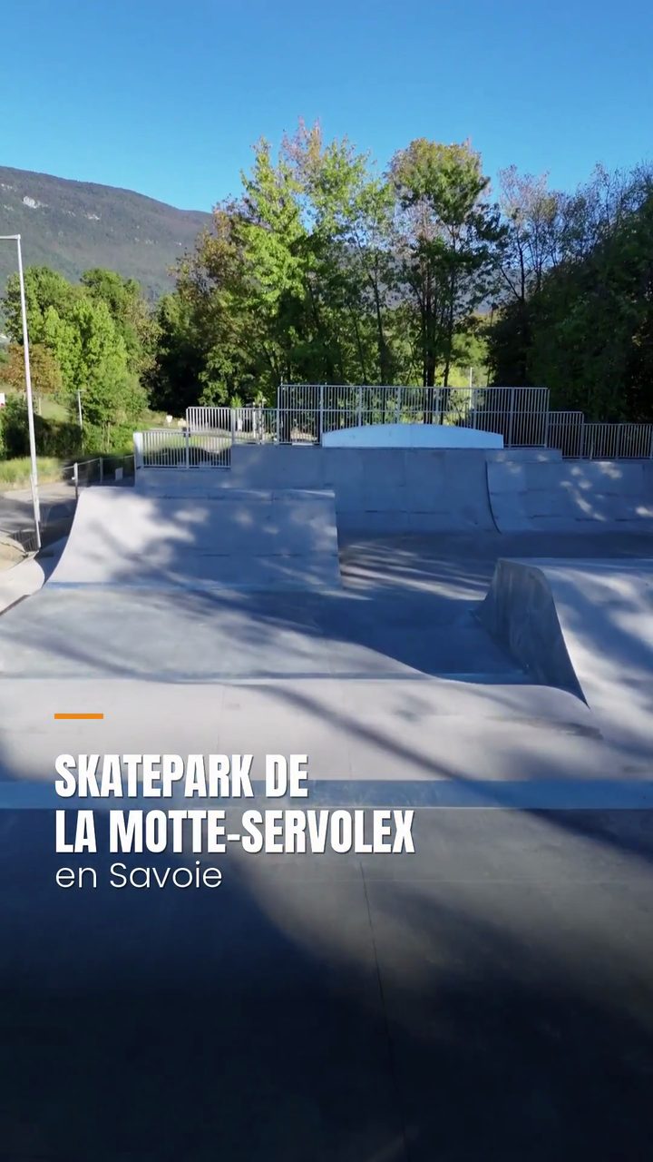 Le skatepark de La Motte-Servolex en vidéo